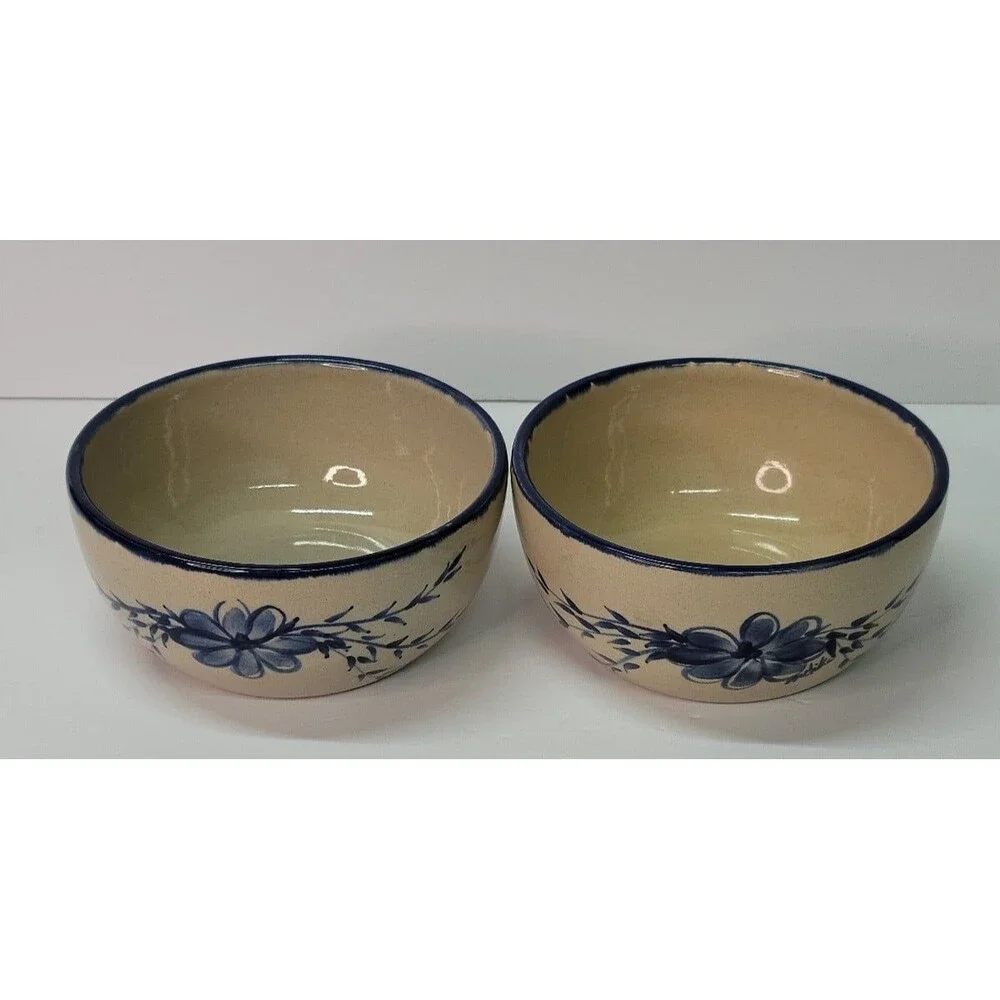 Yesteryears Pottery Set of bowls Hand Turned Marshall Texas